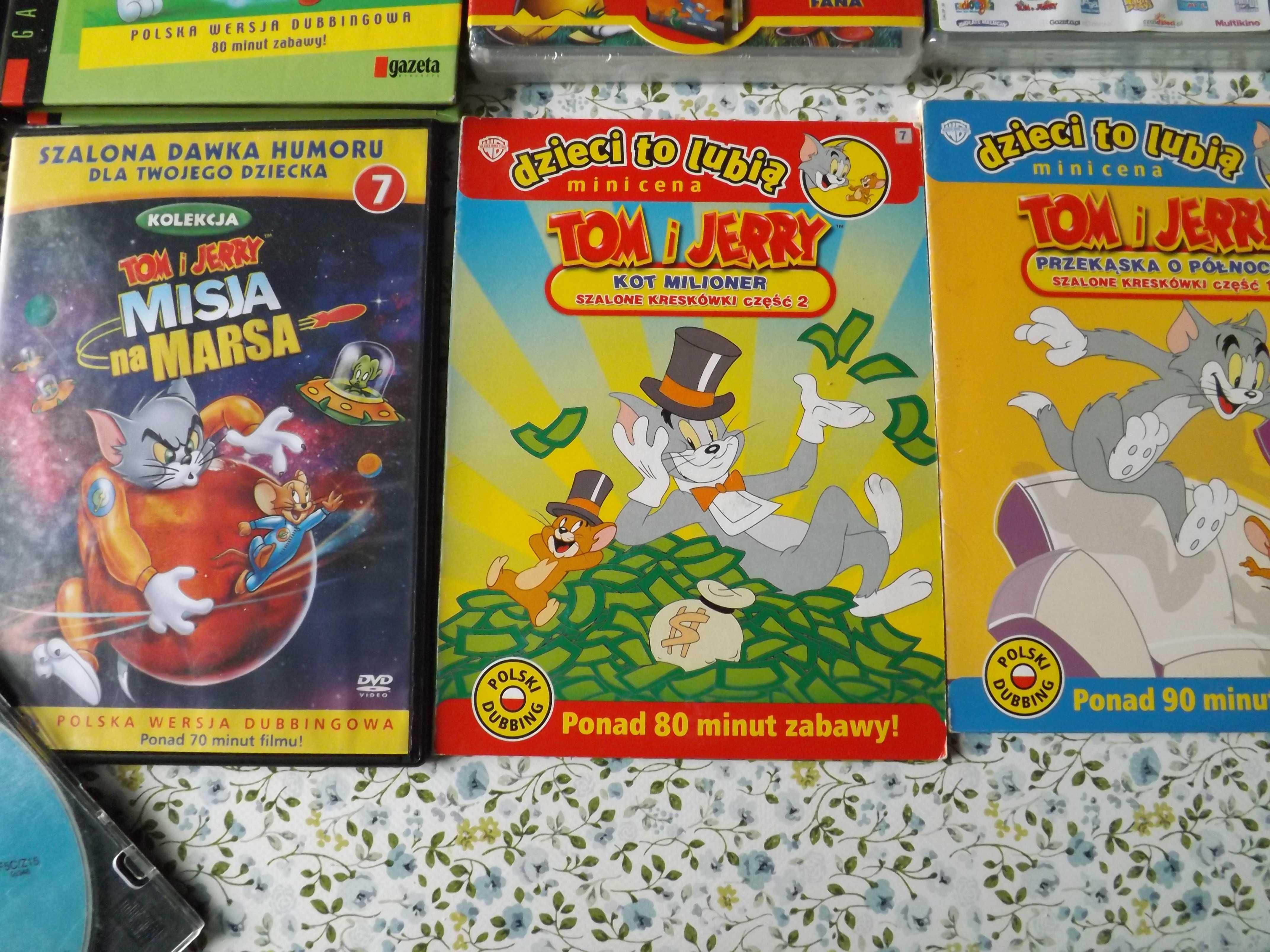 Tom i Jerry zestaw 13 bajek