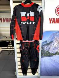 Komplet enduro męski SCOTT JERSEY ENDURO BLACK/ORANGE! Rozmiar L