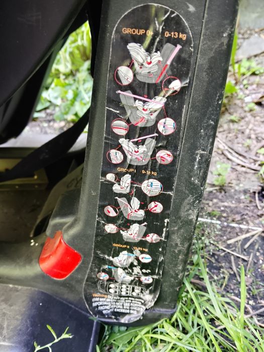 автокресло 0-3 під ремінь