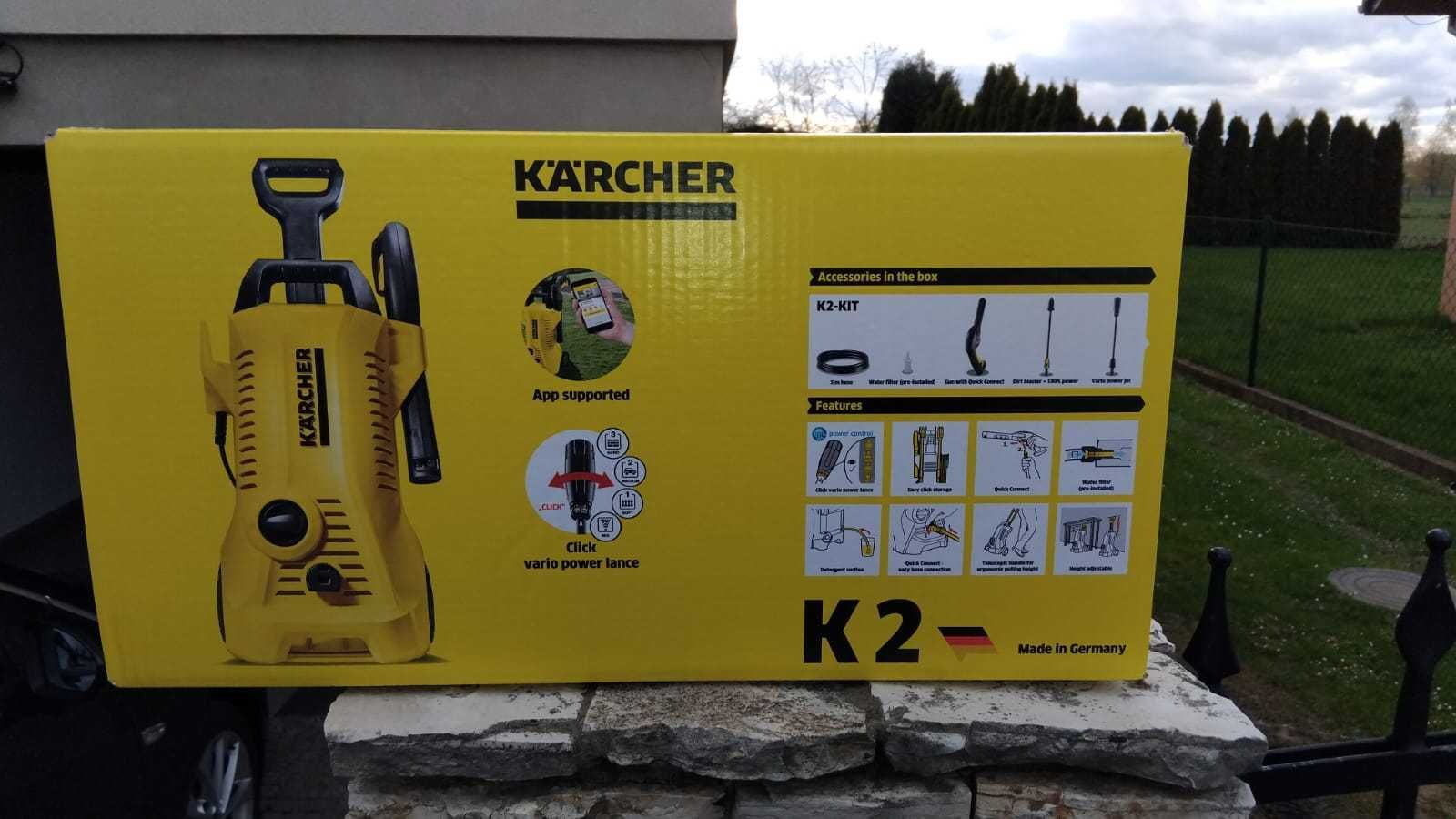 Wynajem myjki ciśnieniowej karcher K2 Power Control tanio tydzień 2024