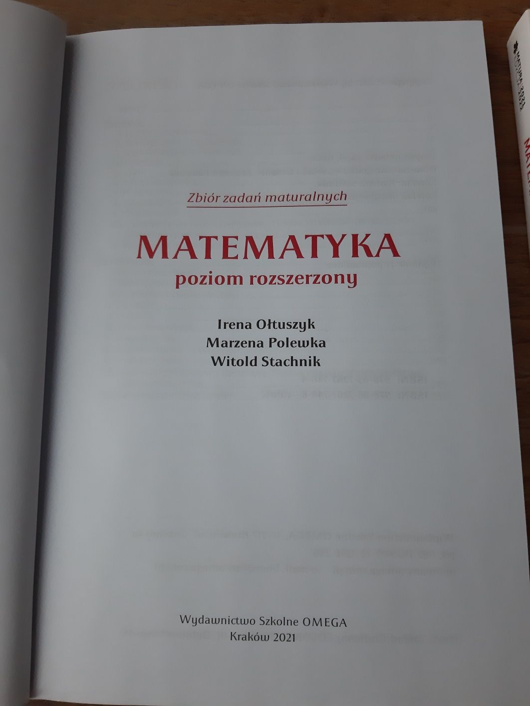 Matematyka zbiór zadań maturalnych