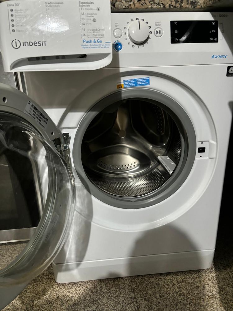 Maquina de lavar a roupa indesit com garantia