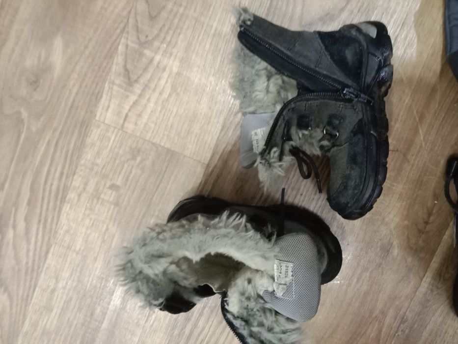 Детские ботинки зимние