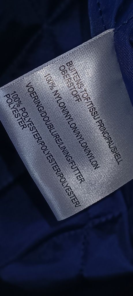 Kurtka bomberka, piłka nożna, angielska, rozmiar L, nowa, błękitna