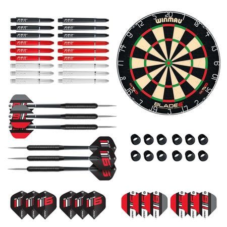 Winmau blade 6 + 6 lotek i akcesoria . Profesjonalna tarcza do d