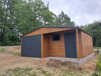 Garaż blaszany 6x6