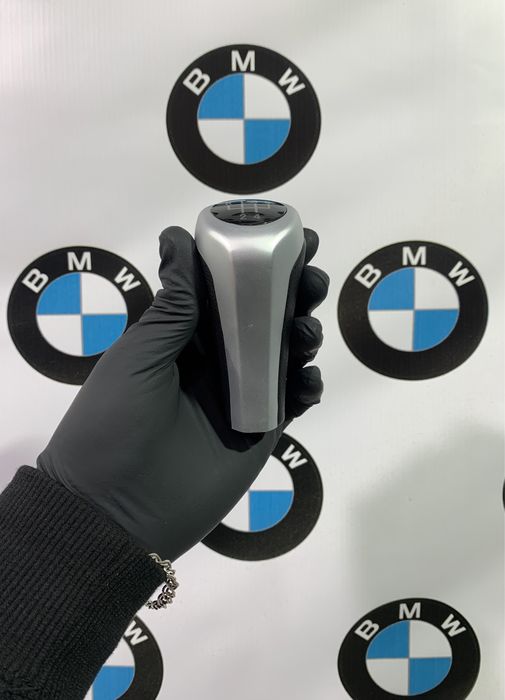 Ручка кпп довга сірий декор Bmw E32 E34 E36 E38 E39 E46 E53 E60