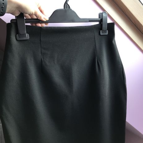 Nowa czarna spódnica ołówkowa prosta z wysokim stanem M KiK
