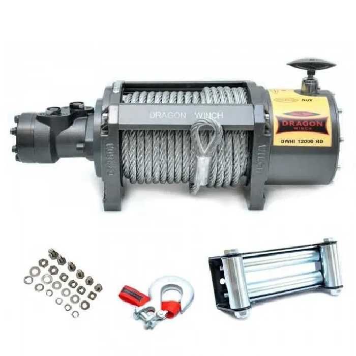 Wyciągarka Hydrauliczna 5,4 / 10 TON Dragon Winch DWHI 12000 HD