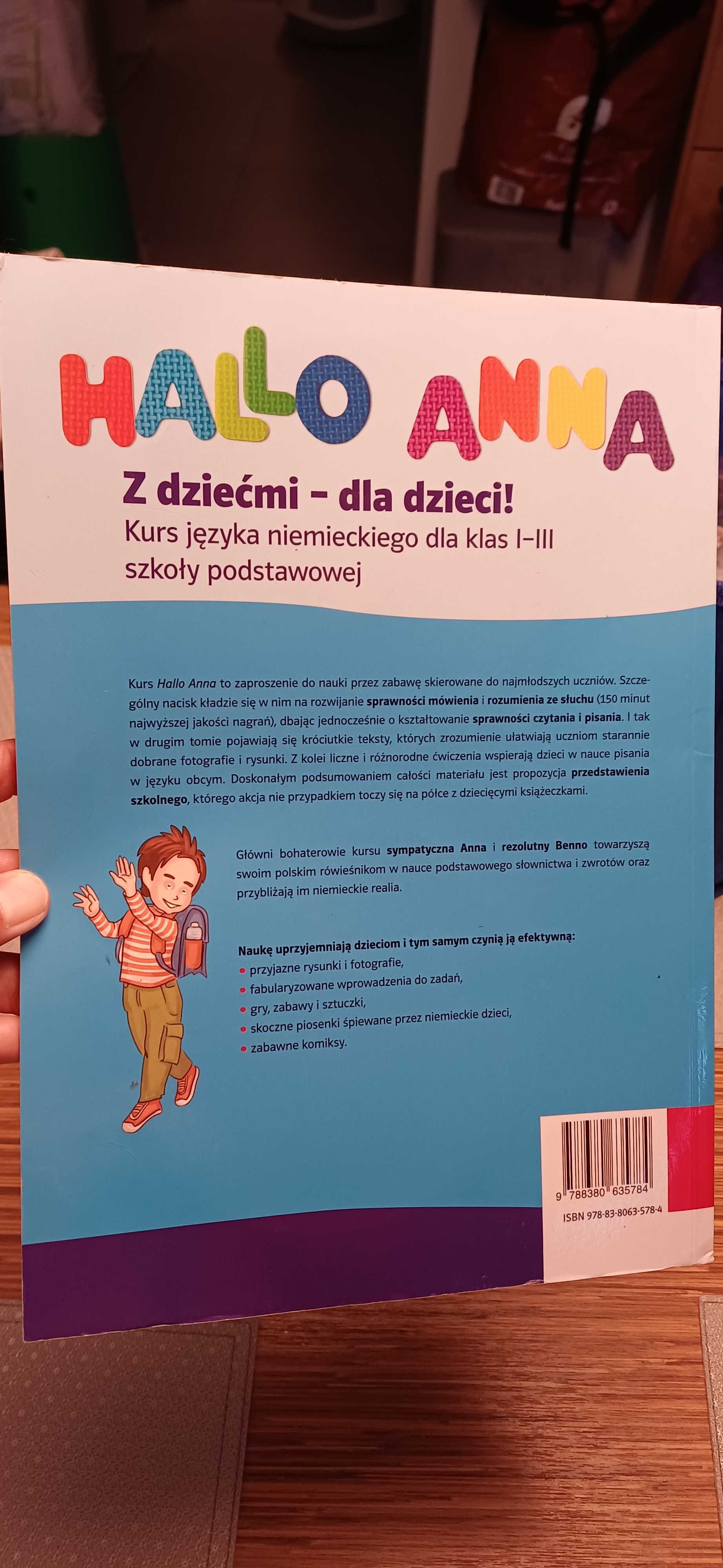 Hallo Anna 2 język niemiecki dla klas 1-3 podręcznik