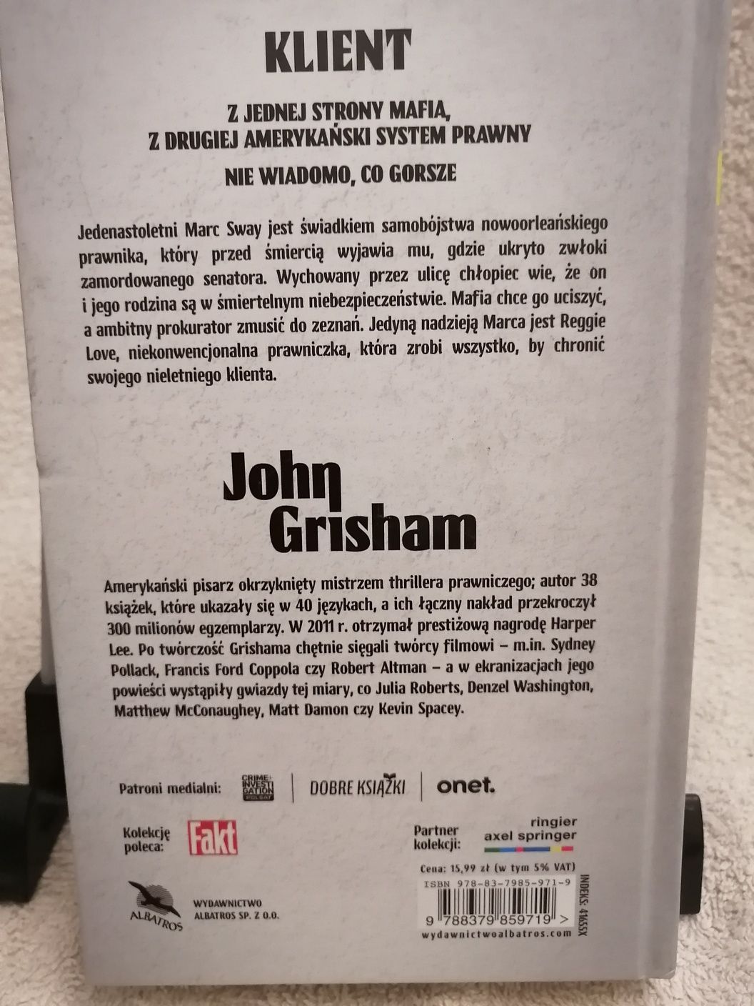 Klient, John Grisham