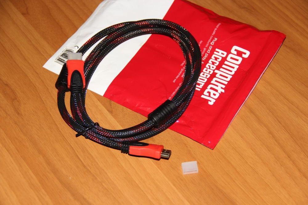 Кабель HDMI-HDMI Havit Gold 1.4 black 1.5М