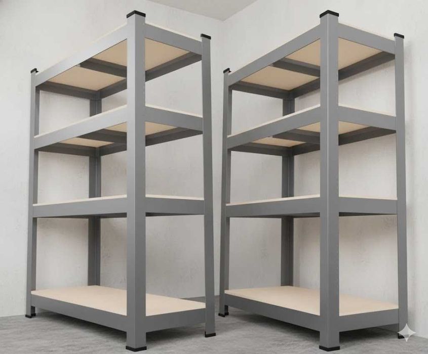 Металлический стеллаж для офиса склада резины магазина гаража аптеки