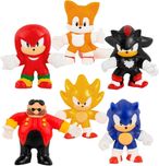 Оригінал Набір 6 шт Goo Jit Zu Mini Sonic Гуджитсу міні Соник, Еггман