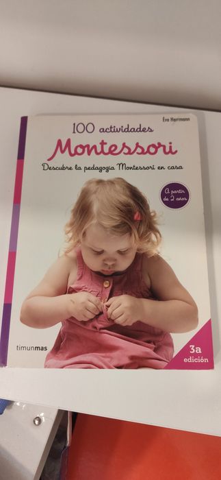 Livro Montessori em espanhol a partir dos 2 anos