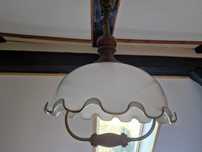 Lampa rustykalna żyrandol