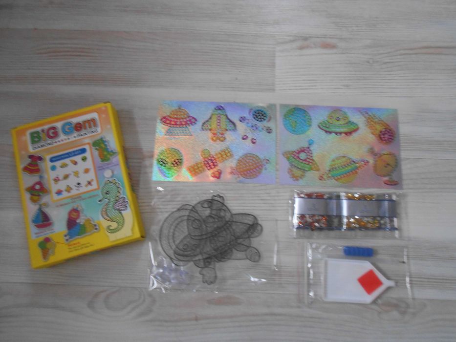 Алмазні мозаїки: транспорт, космос, літо.