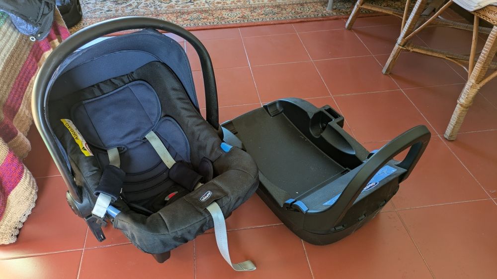 Chicco: Ovo + base + redutor prematura < 50cm
