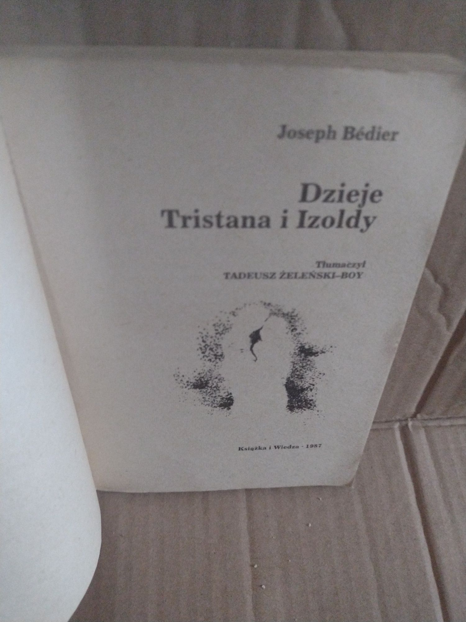 Dzieje Tristana i Izoldy Joseph Bédier seria koliber