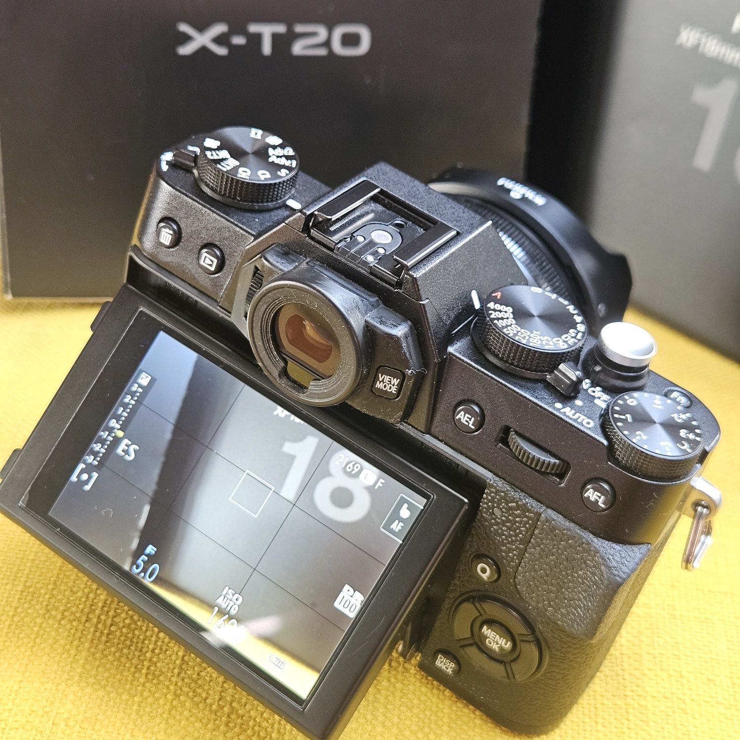 Fujifilm xt20, 18mm i 50mm