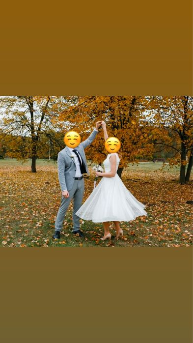 Сукня весільна/вечірня розмір S (36)