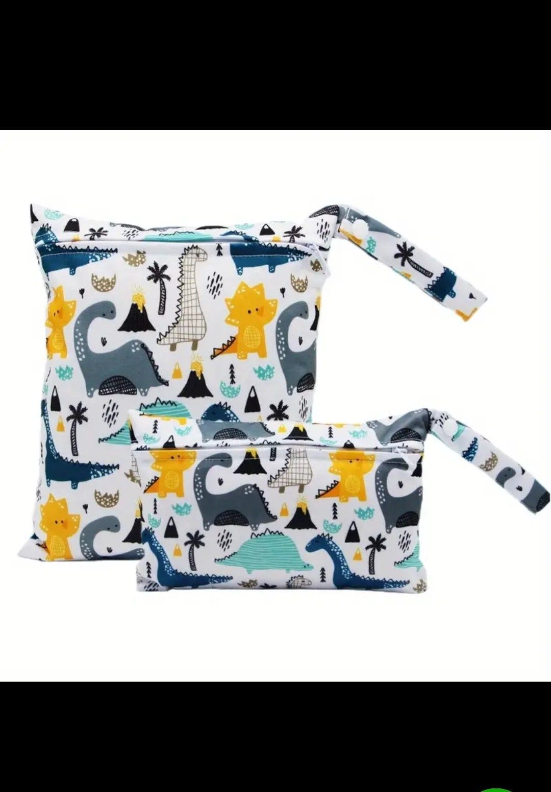 Conjunto de 2 sacos com estampado