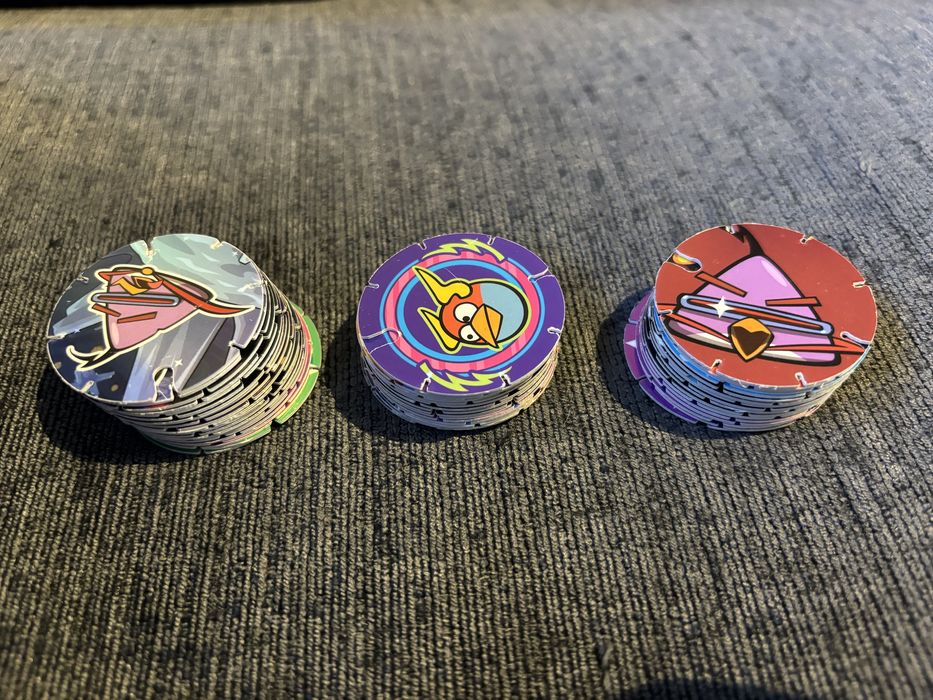 53 Tazos Angry Birds Space Chipicao