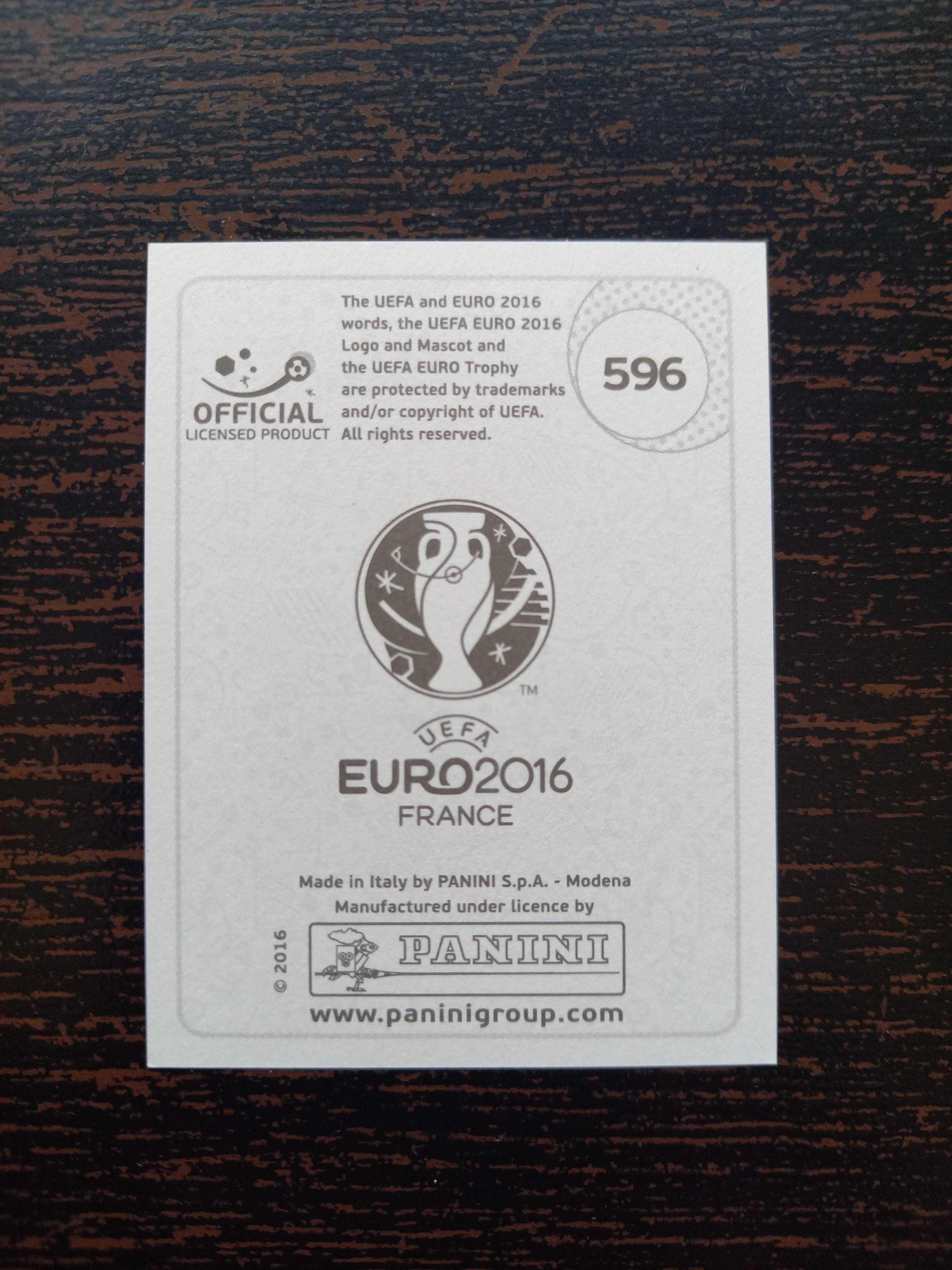 Cromo futebol Cristiano Ronaldo UEFA Euro France 2016 da Panini