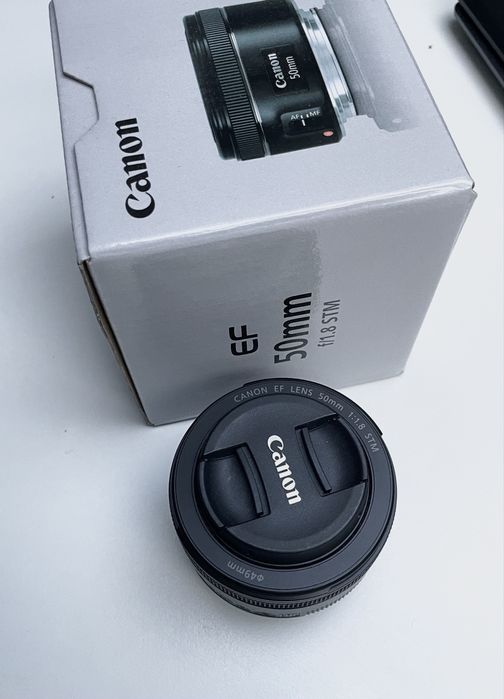 Canon obiektyw EF 50mm f/1.8 STM