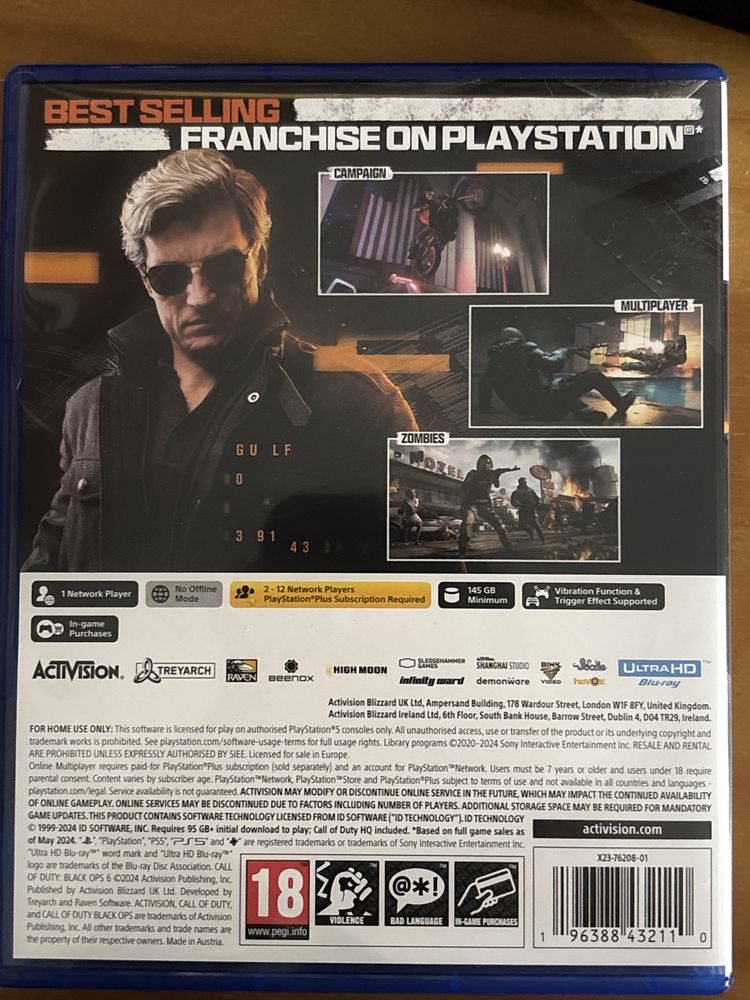 Black Ops 6 - Ps5