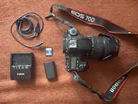 Sprzedam kamerę
Canon EOS 70D + EF-S 18-135 IS STM f3,5-5,6