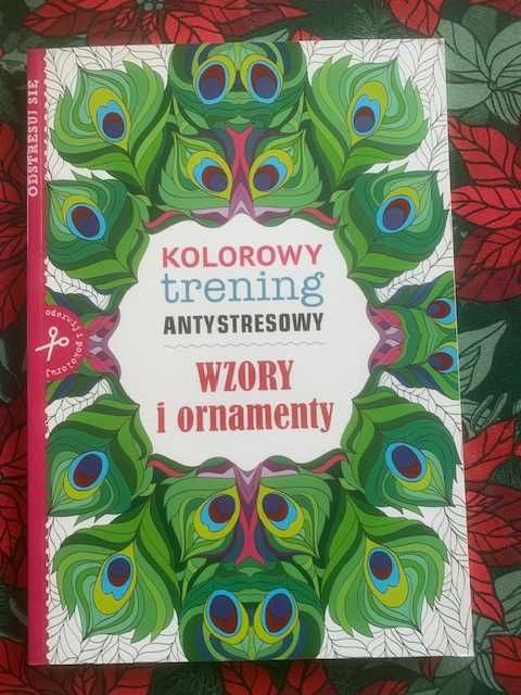 Kolorowy trening antystresowy. Wzory i ornamenty NOWA