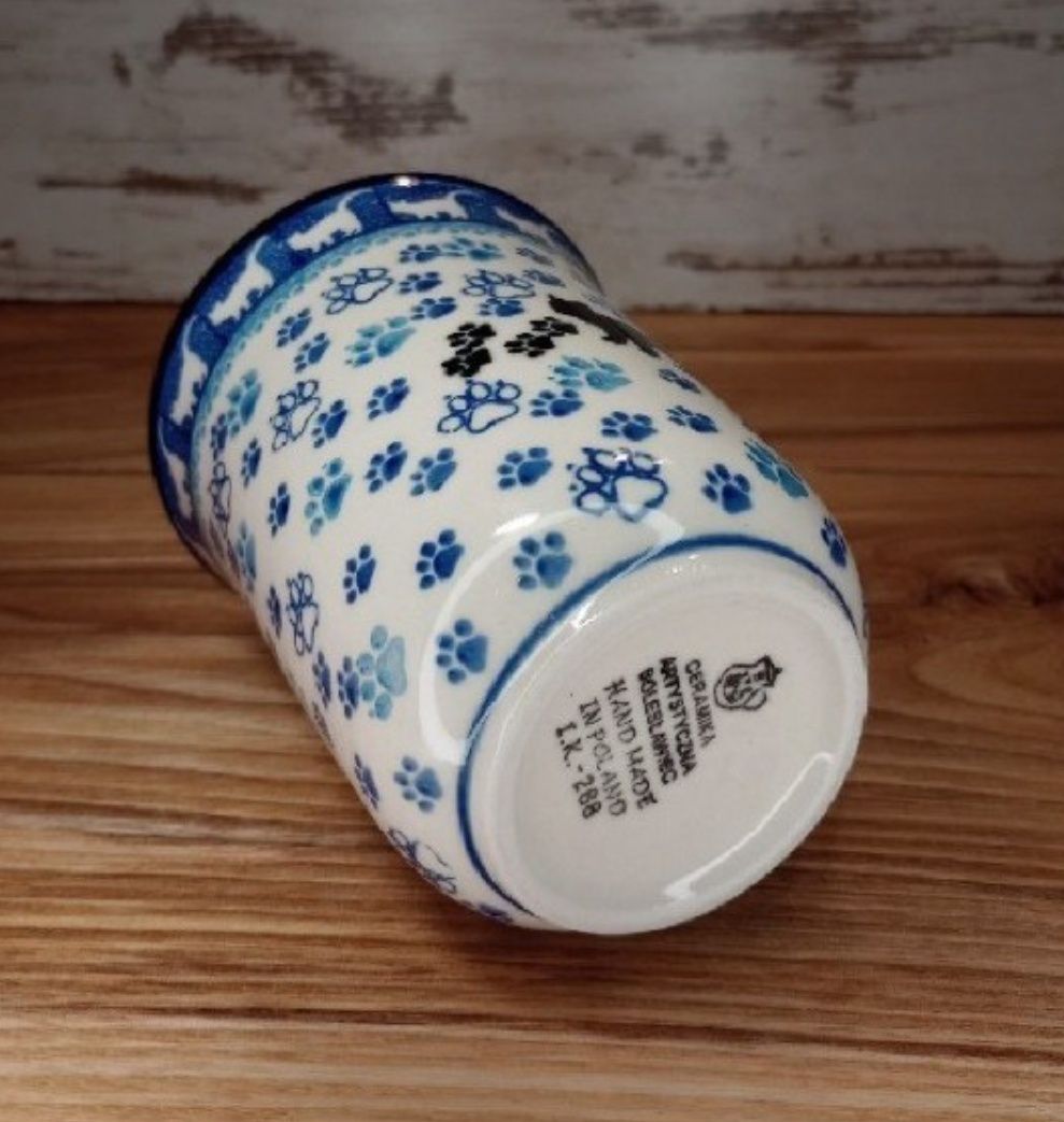 Kubek ceramiczny Wysoki 0,5L Filemon ceramika Bolesławiec