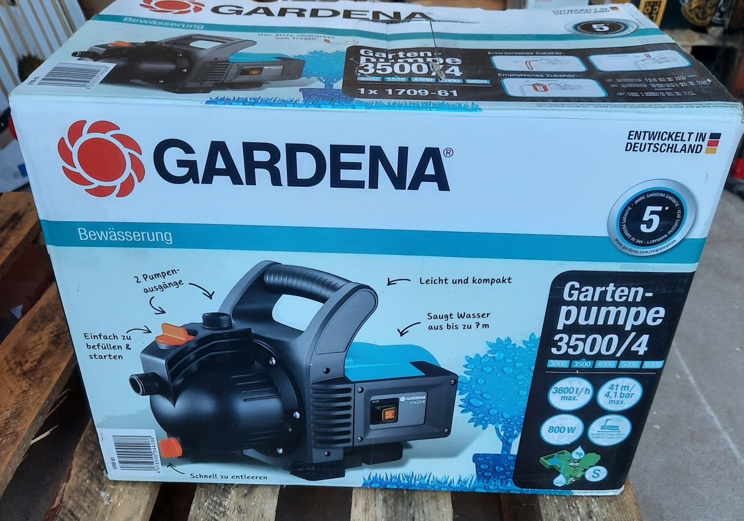 Pompa Gardena 3500/4