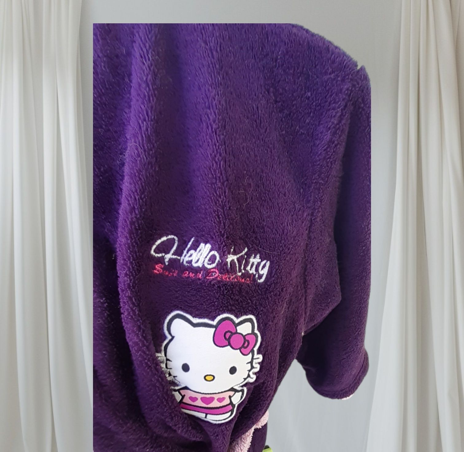 Szlafrok Hello Kitty 116-122cm 6-7lat