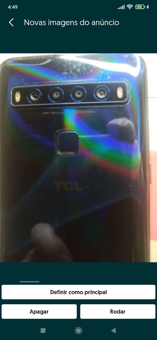 Smartphone TCL 10L (PREÇO FIXO) (Leia a Descrição)