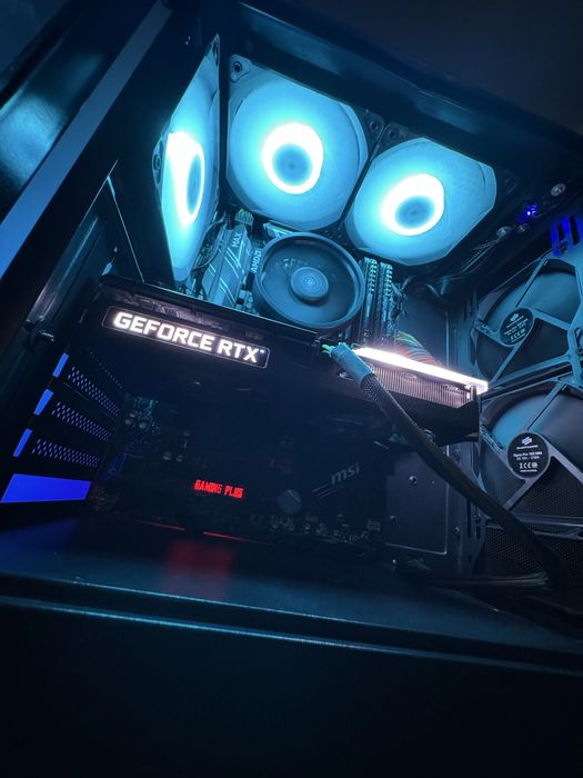 !HIT! RTX 3060 TI RYZEN 5 ARGB M.2 NvME gaming komputer gier cs rx gta