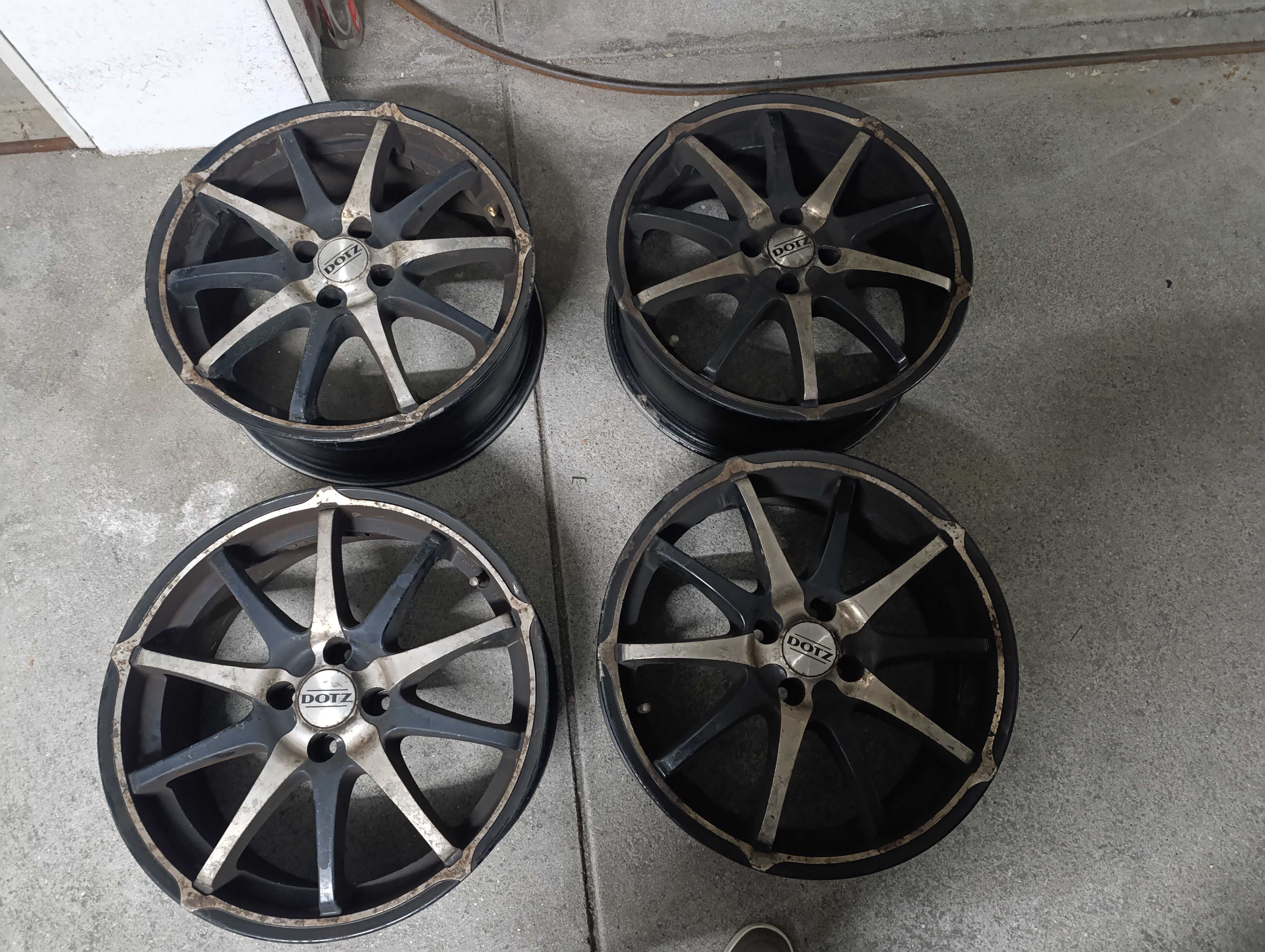 4 jantes marca dotz ( jante 17)