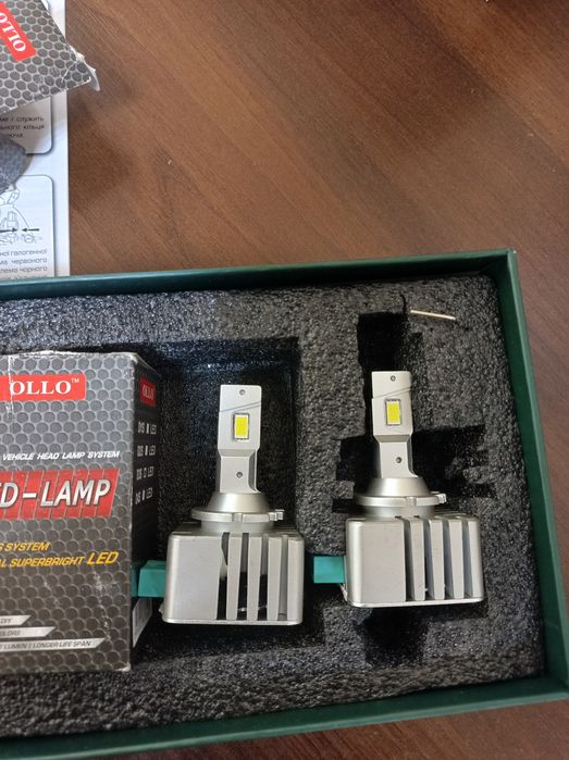 Світлодіодні супер-автолампи  OLLO D3S 35 Вт,  (Німеччина)  Ксенон.