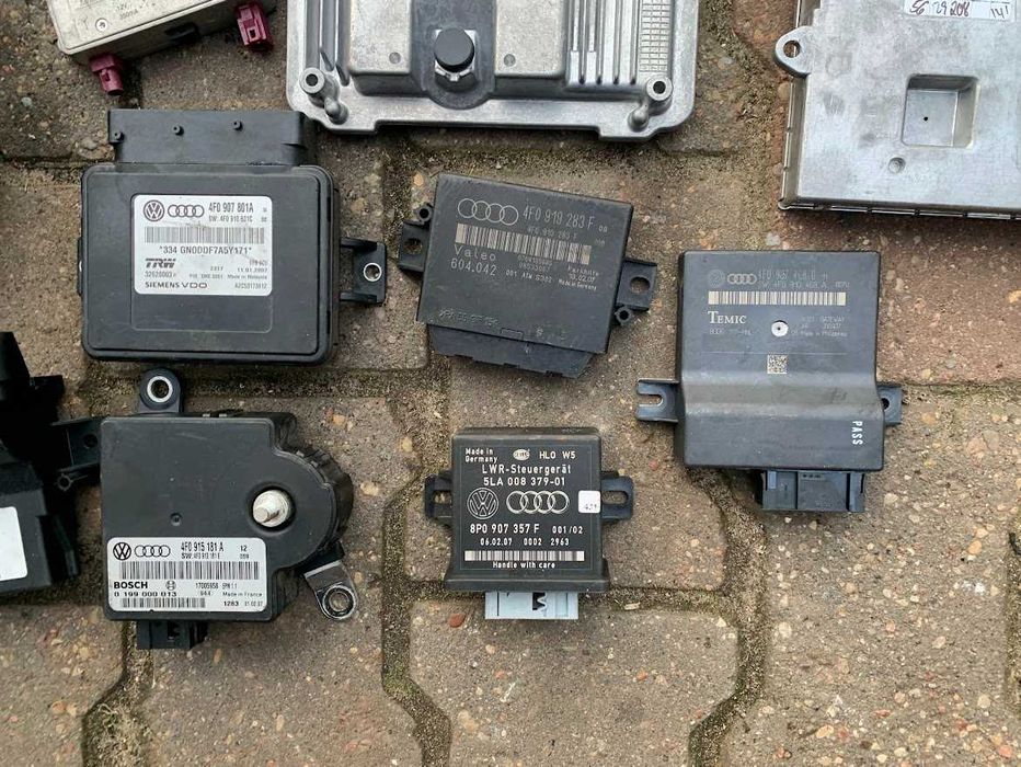 блок управління двигуном ABS радіо Bluetooth тормозом Audi A6 C6 A4 B7