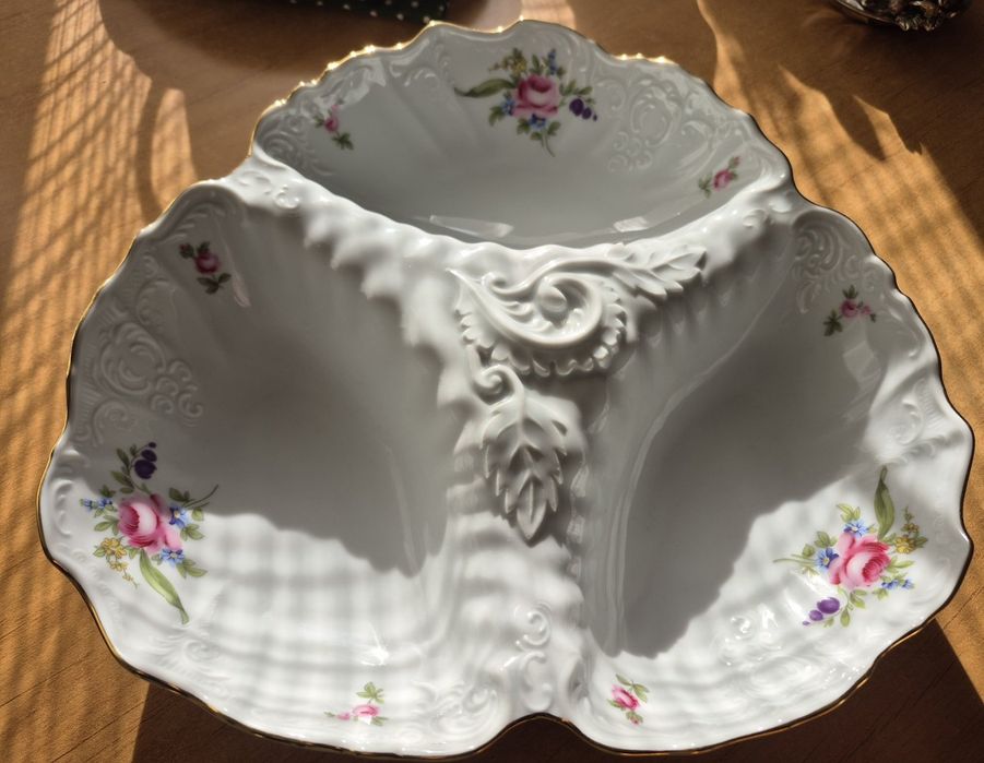 Вінтажна менажниця / кабаретниця Thun. Чехословаччина. 30см