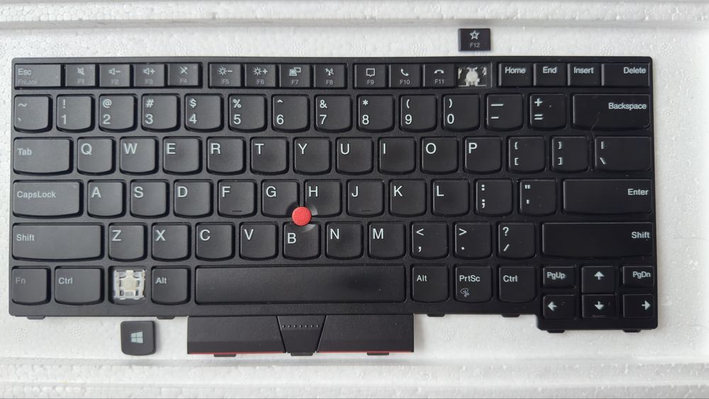 Клавіатура Lenovo Thinkpad L14 (Разборка ноутбука)