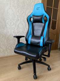 Крісло GT RACER X-0814 Black/Light Blue