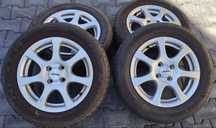 15"6J 4x98 felgi do Fiata, z oponami 195/60R15