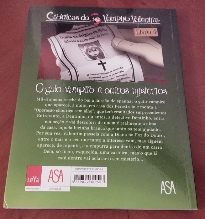O Gato-vampiro e outros Mistérios