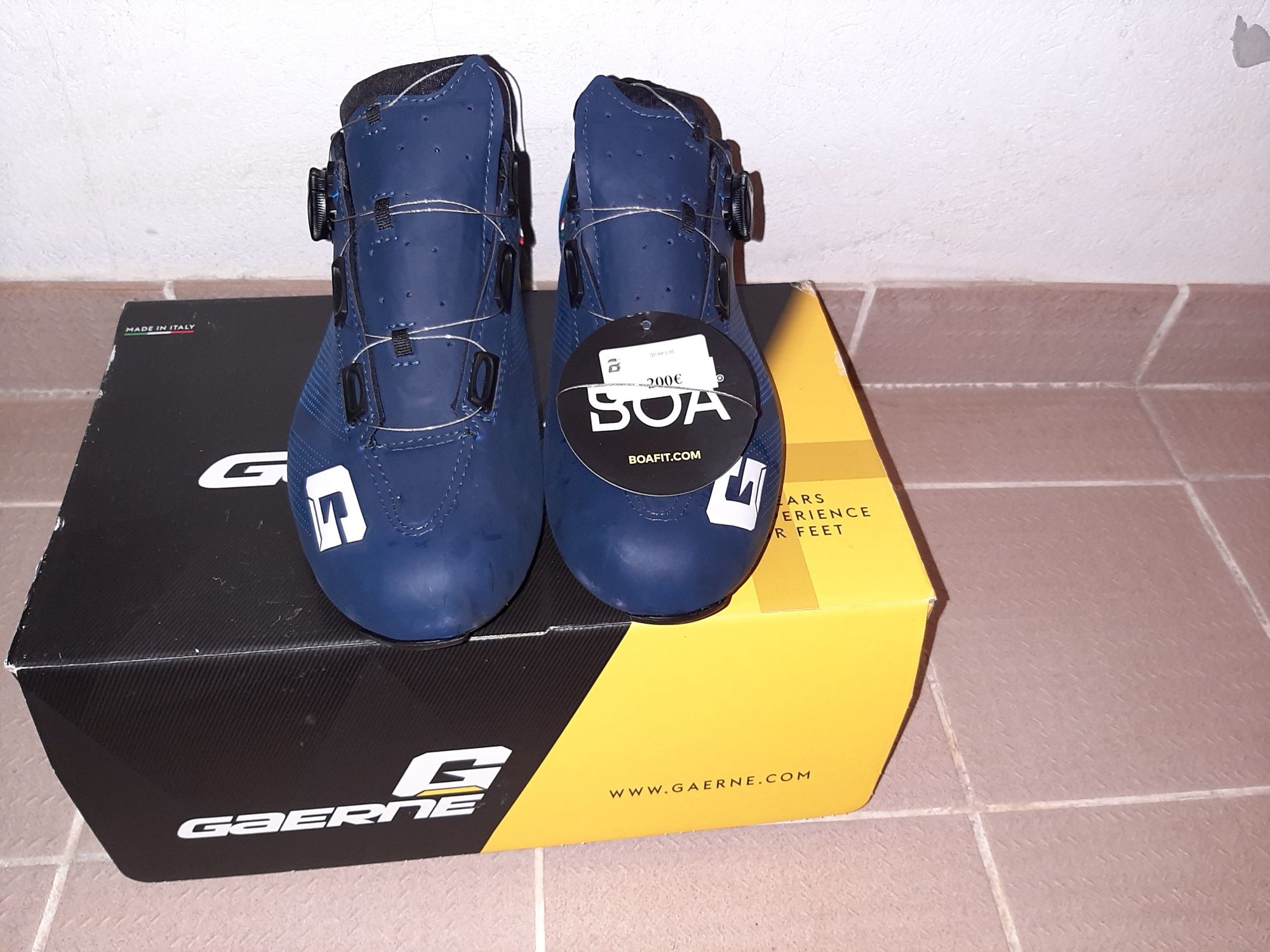 Sapatos Gaerne de ciclismo novos 44