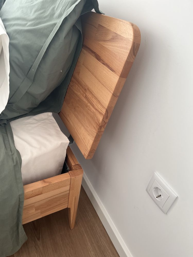 Cama madeira casal 2,1x1,65mt (nova)