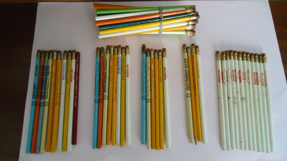 lápis para coleção