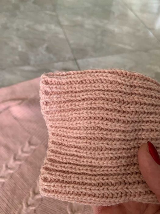 Сукня для вагітної  в'язане з гарним візерунком вживане якісне 44-46