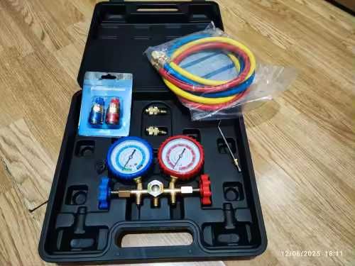 Pompa próżniowa 100L/min 1-stopniowe zestaw do układów klimatyzacji